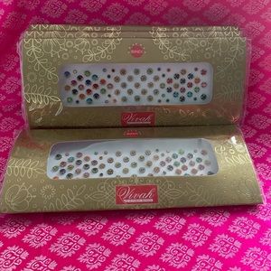 BINDIS WITH RHINESTONES - Circle Shape